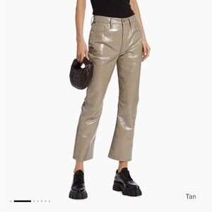Citizens of Humanity's high-waist Isola pants NEW Retail $448 patent leather 23